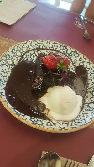 Vegan brownie😍 at Beet Vegetariano in Torrevieja