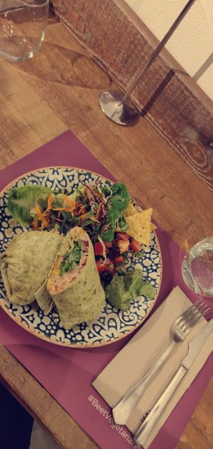 Vegan wrap👌 at Beet Vegetariano in Torrevieja