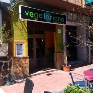 Vegetariano entrance at Beet Vegetariano in Torrevieja