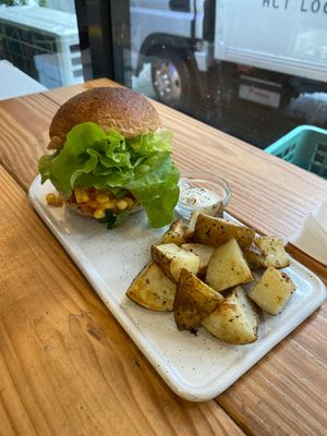 Southwest burger  at Ooh Cha Cha - Banqiao in Taipei