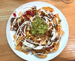 South west nachos at Ooh Cha Cha - Banqiao in Taipei
