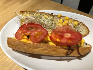 Mozzarella sandwich  at Ooh Cha Cha - Banqiao in Taipei