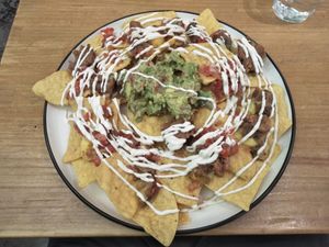 San Diego nachos. at Ooh Cha Cha - Banqiao in Taipei