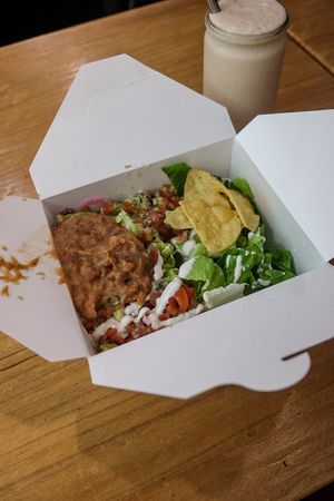 Burrito bowl at Ooh Cha Cha - Banqiao in Taipei