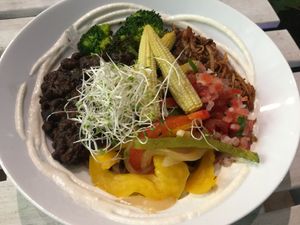 Fajita bowl at Ooh Cha Cha - Banqiao in Taipei