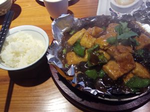 Dishes at ZiZai Xuan SuShi LiaoLi in Shanghai