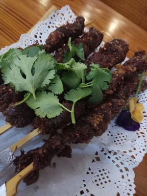 Dishes at ZiZai Xuan SuShi LiaoLi in Shanghai