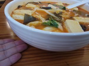 Dishes at ZiZai Xuan SuShi LiaoLi in Shanghai