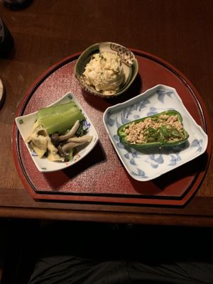 Okara and Yuba   at Itadakizen in Kyoto