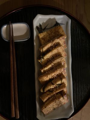 Tofu steak   at Itadakizen in Kyoto