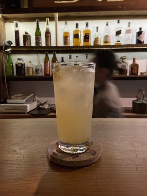 Home made ginger ale   at Itadakizen in Kyoto