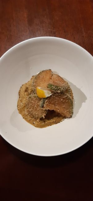 Courgettes avec sauce basilic (délicieux 🤝🤝) at Itadakizen in Kyoto