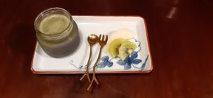 Pudding at Itadakizen in Kyoto