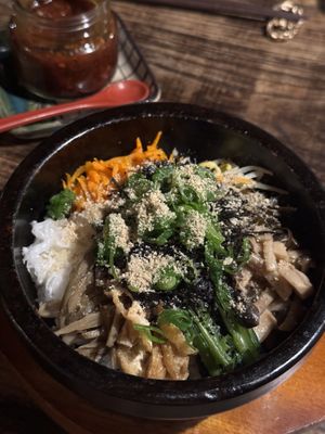 Bibimbap at Itadakizen in Kyoto