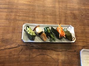 Vegan Sushi at Itadakizen in Kyoto