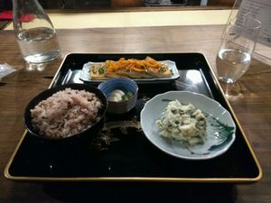 meal at Itadakizen in Kyoto