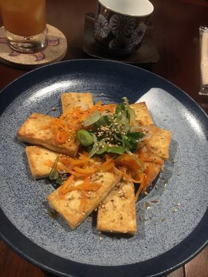 Tofu Dish at Itadakizen in Kyoto