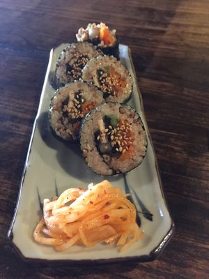 Sushi at Itadakizen in Kyoto