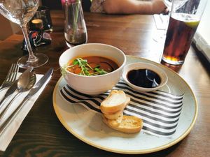 Soup at The Castle in Wakefield