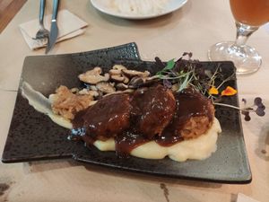 No rabo de toro at Hakuna Matata Veggie in Madrid