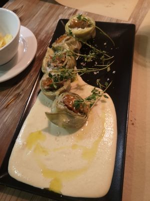 Alcachofas at Hakuna Matata Veggie in Madrid