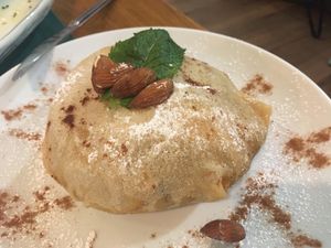 Pastela marroquí  at Hakuna Matata Veggie in Madrid