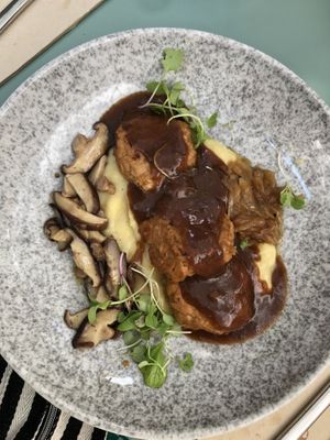 Rabo que no es de toro at Hakuna Matata Veggie in Madrid