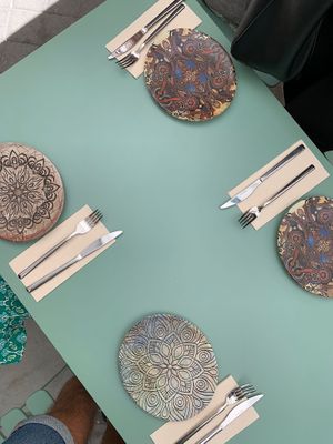 Mesa at Hakuna Matata Veggie in Madrid