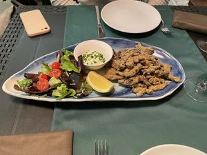 Chopitos de shiitake #Veganuary at Hakuna Matata Veggie in Madrid