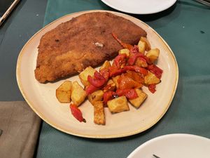 Cachopo #Veganuary at Hakuna Matata Veggie in Madrid