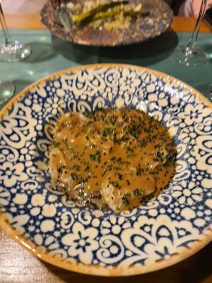 Unbelievable ravioli 👍 #Veganuary at Hakuna Matata Veggie in Madrid