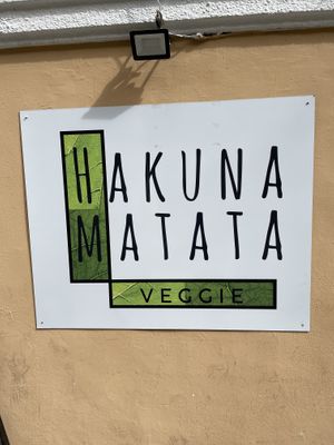 Logo  at Hakuna Matata Veggie in Madrid