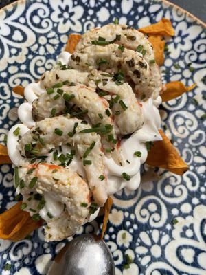 Ensaladilla awesome!!!  at Hakuna Matata Veggie in Madrid