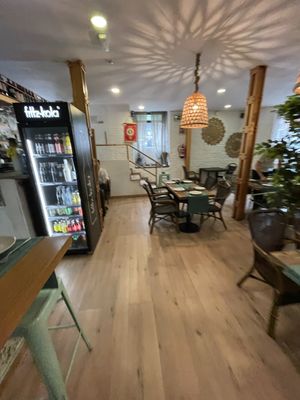 Inside  at Hakuna Matata Veggie in Madrid