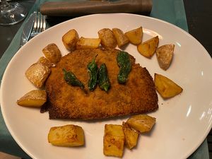 Cachopo asturiano   at Hakuna Matata Veggie in Madrid