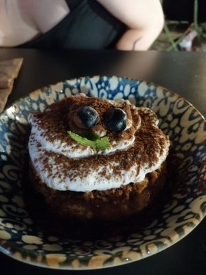 Tiramisú at Hakuna Matata Veggie in Madrid