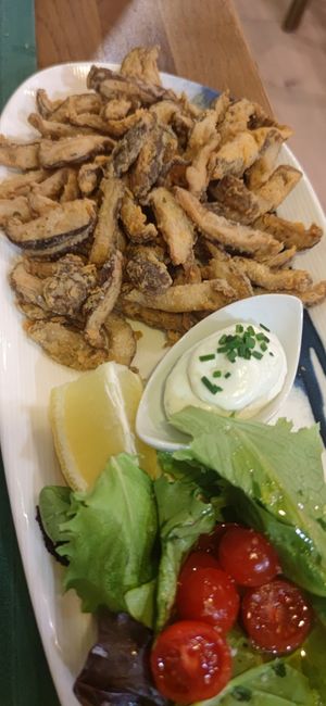 Chopitos at Hakuna Matata Veggie in Madrid