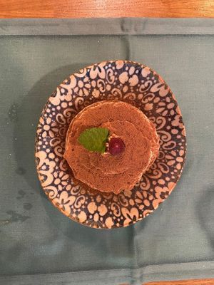 Vegamisú at Hakuna Matata Veggie in Madrid