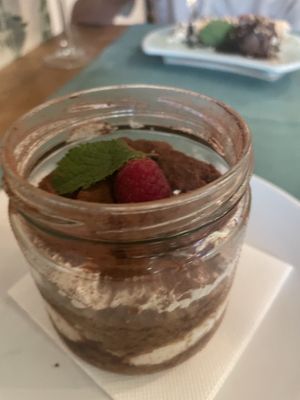 Tiramisu   at Hakuna Matata Veggie in Madrid