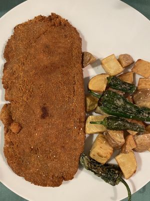 Cachopo  at Hakuna Matata Veggie in Madrid