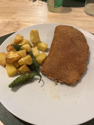 Cachopo vegano  at Hakuna Matata Veggie in Madrid