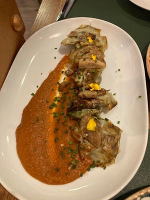 Artichokes at Hakuna Matata Veggie in Madrid