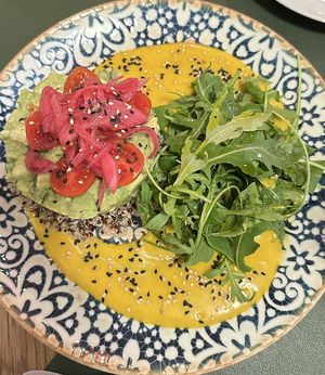 Quinoa tartare   at Hakuna Matata Veggie in Madrid
