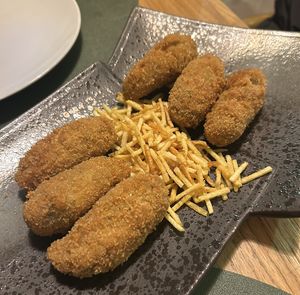 Croquetas  at Hakuna Matata Veggie in Madrid