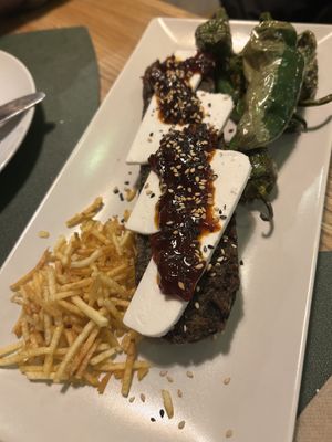 Morcilla  at Hakuna Matata Veggie in Madrid