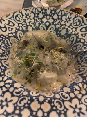 Ravioli   at Hakuna Matata Veggie in Madrid