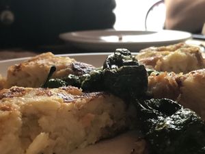 Tortilla de patatas  at Hakuna Matata Veggie in Madrid