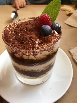 Vegamisu  at Hakuna Matata Veggie in Madrid