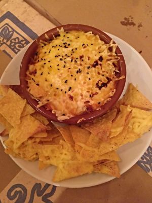 Enchilada at Hakuna Matata Veggie in Madrid