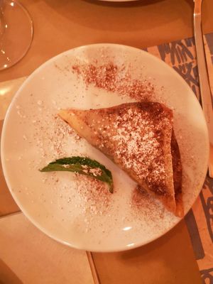 Dessert! at Hakuna Matata Veggie in Madrid